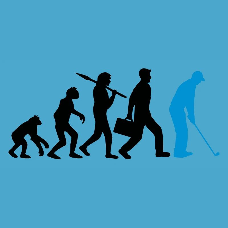 Golf spielen Evolution