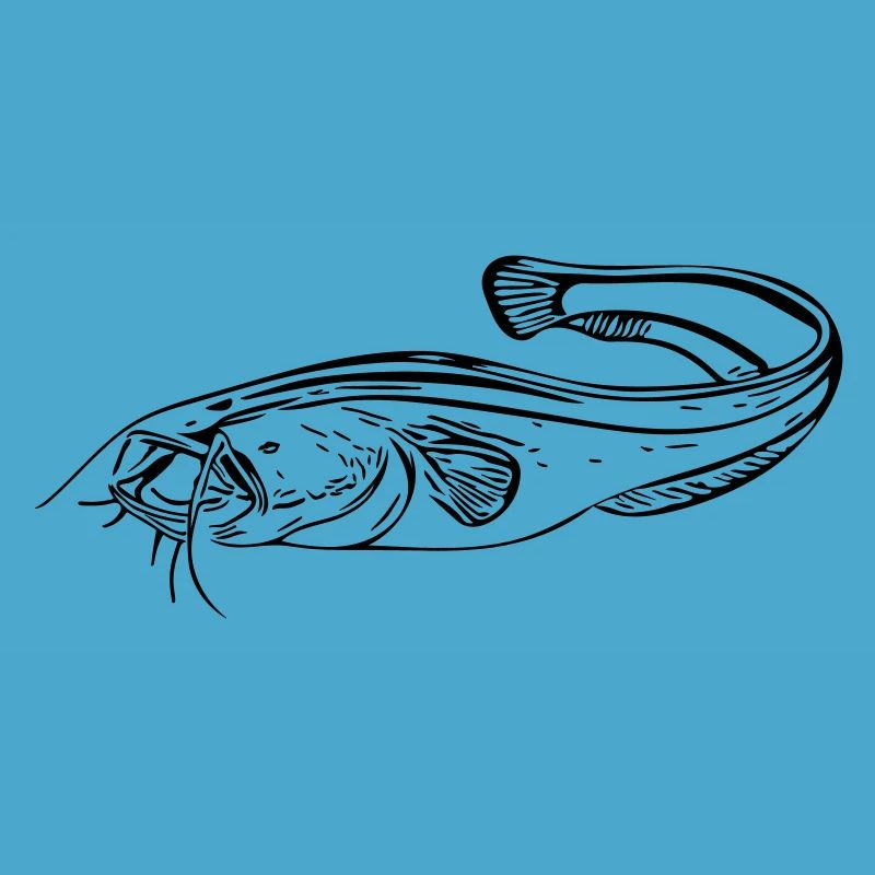 Poisson-chat - pêcheur
