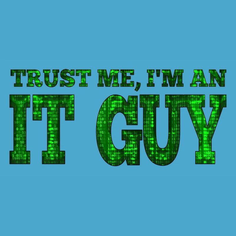 IT guy support geek computer computer geek technicien geek