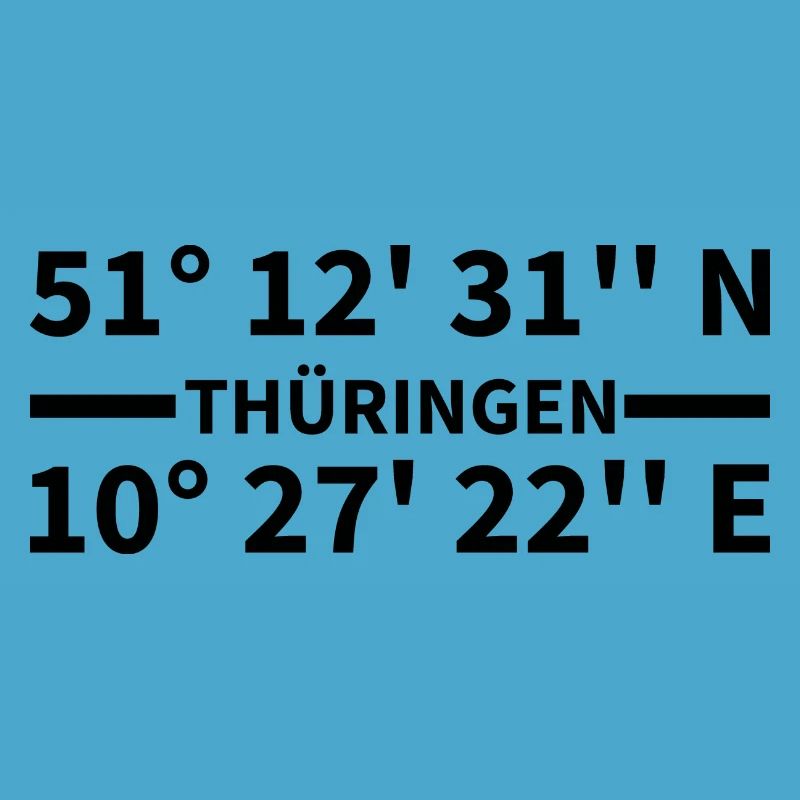 Thuringia coordinates