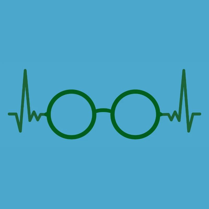 ECG Glasses Optician Gift Optometrist