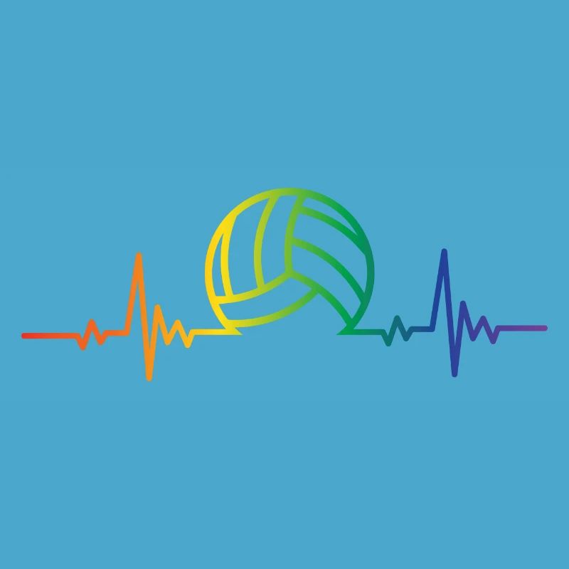 volley ball électroencéphalogramme Conception pour un