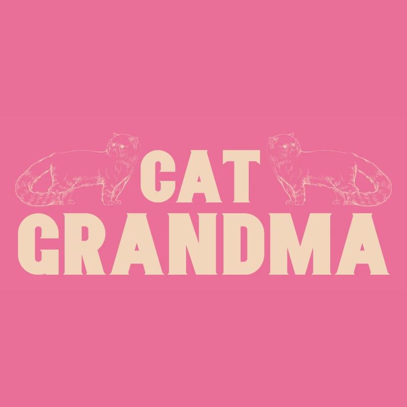 Katzen Mama Katzen Oma Großmutter Mutter Mom Katze