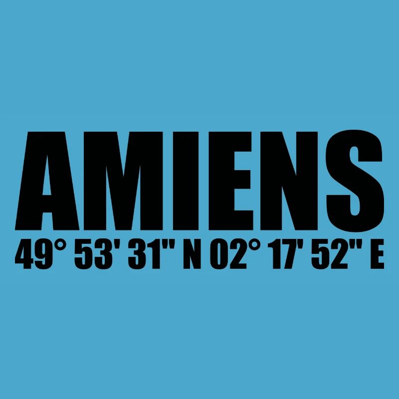 Coordonnées d’Amiens