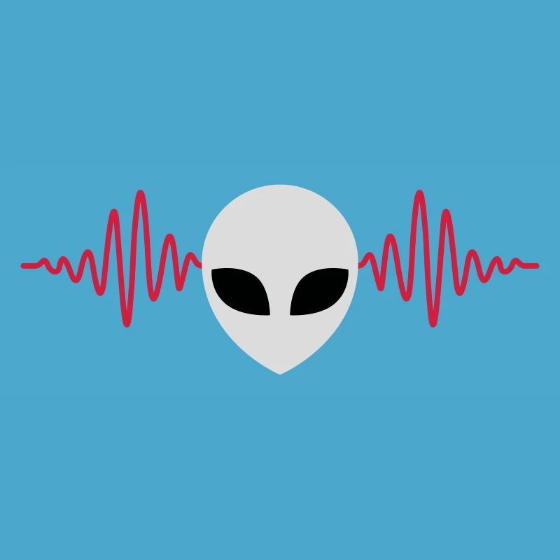 Pulse Alien Head Heartbeat