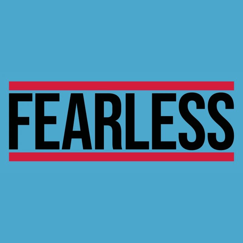 Conception de citation de texte intrépide