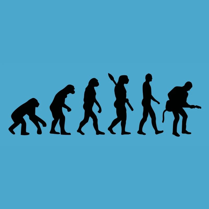 Evolution Rock Musiker