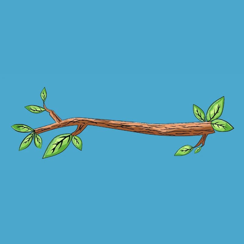 branch tree drawing leaf