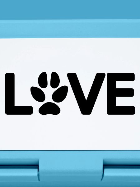 Love Hundepfote 1 Vector