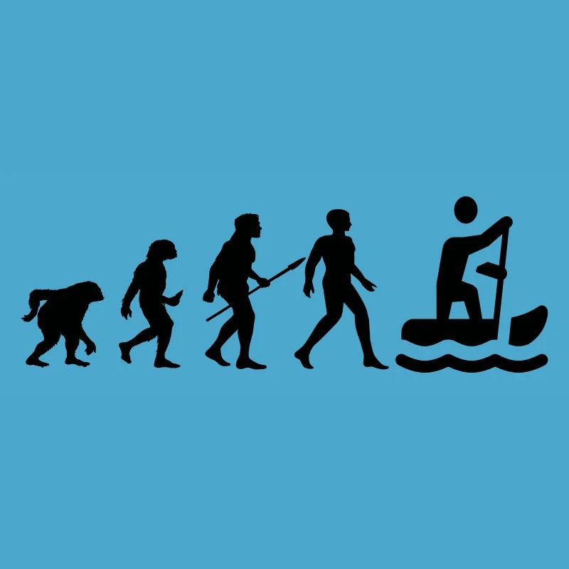 Cool "Evolution Rowing Shirt" design
