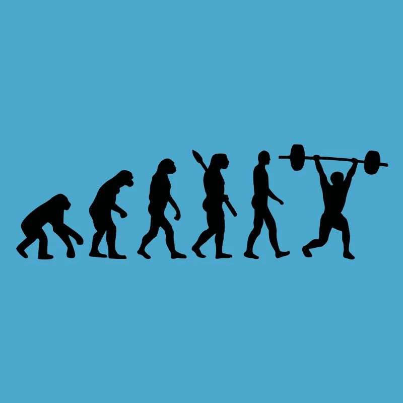 Gewichtheben Evolution