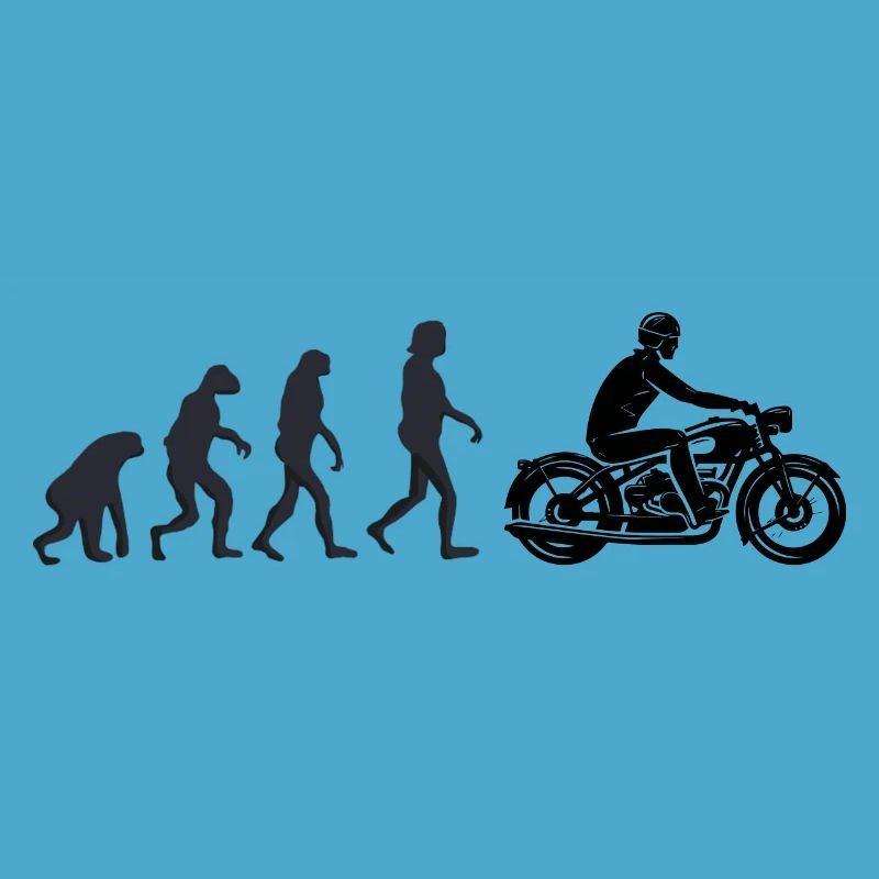 Biker - Human evolution