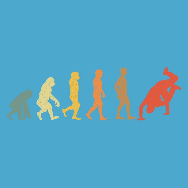 Breakdance Evolution vintage retro