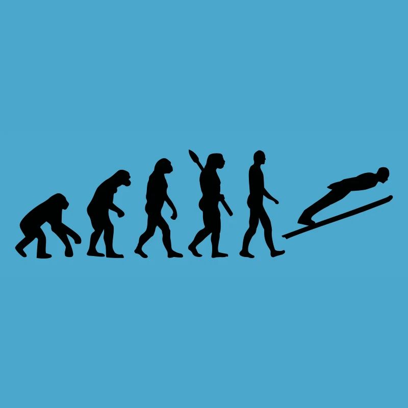 Evolution Ski-jumping