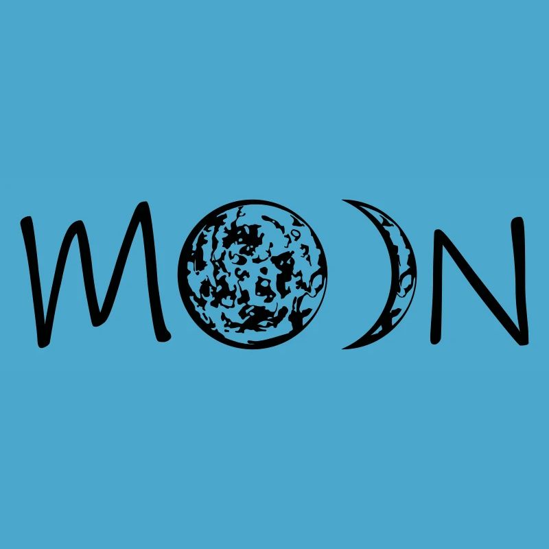 text logo moon moon phases crescent full moon siche