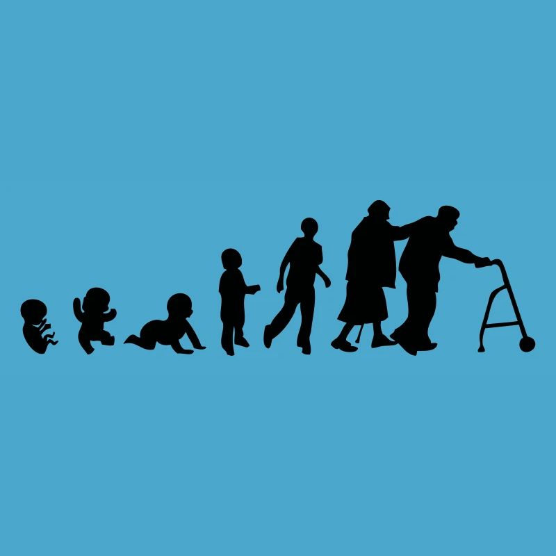 evolution man human old age