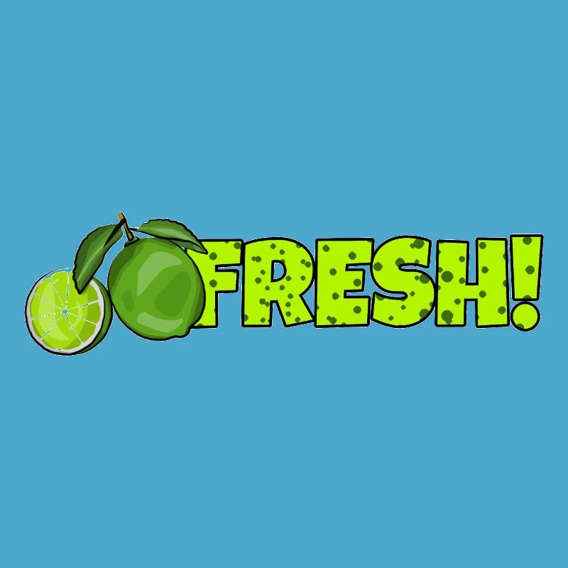 Fresh Comic Style Bubble Graffiti Lettering