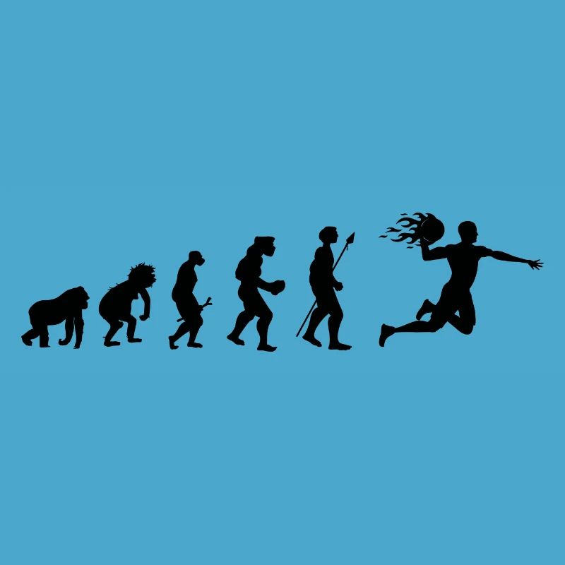 Handball evolution gift idea