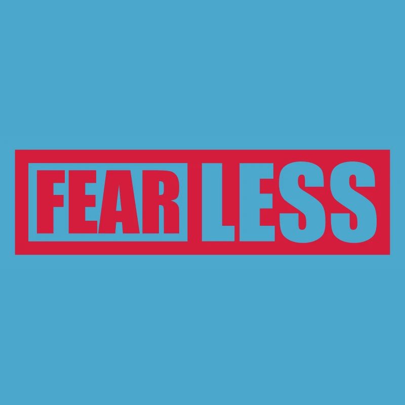 fearless Text Quote Design