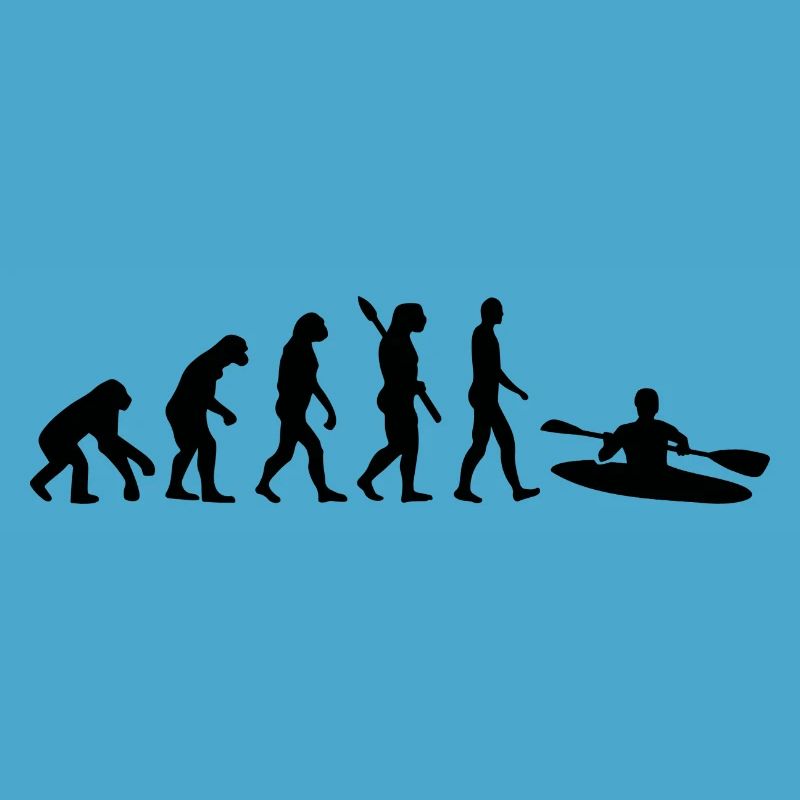 Evolution Graphic Kayaking Canoe Rowing Rower Padd