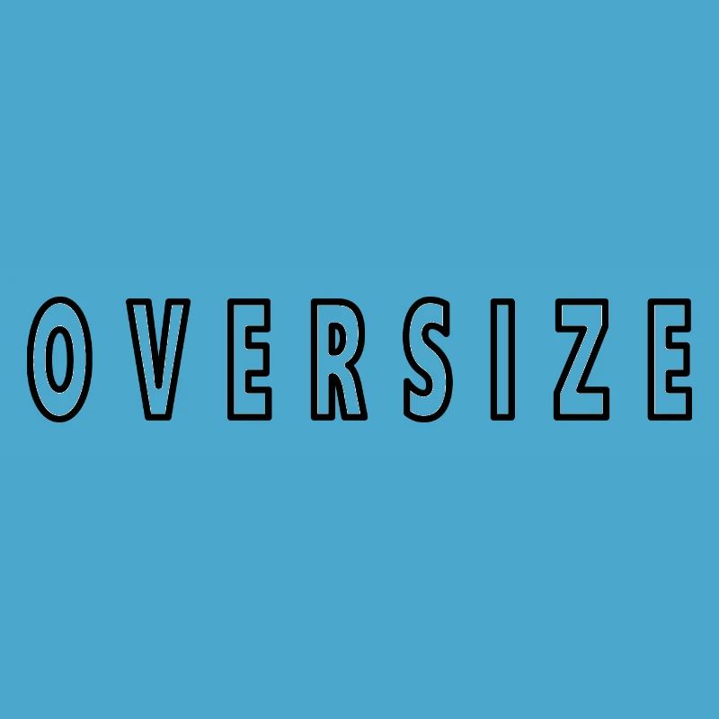 oversize large white