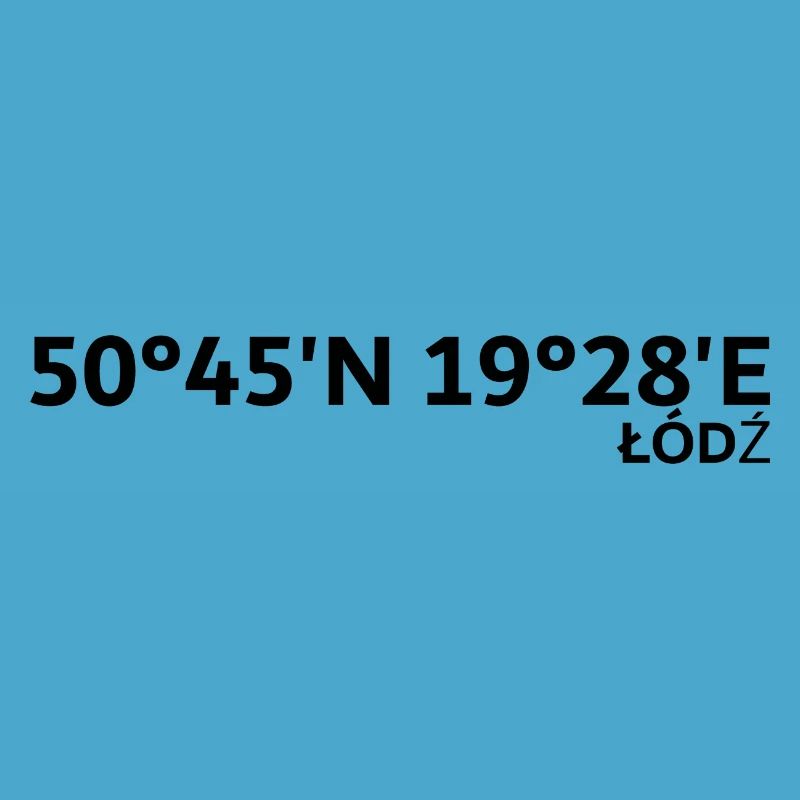 Łódź coordinates