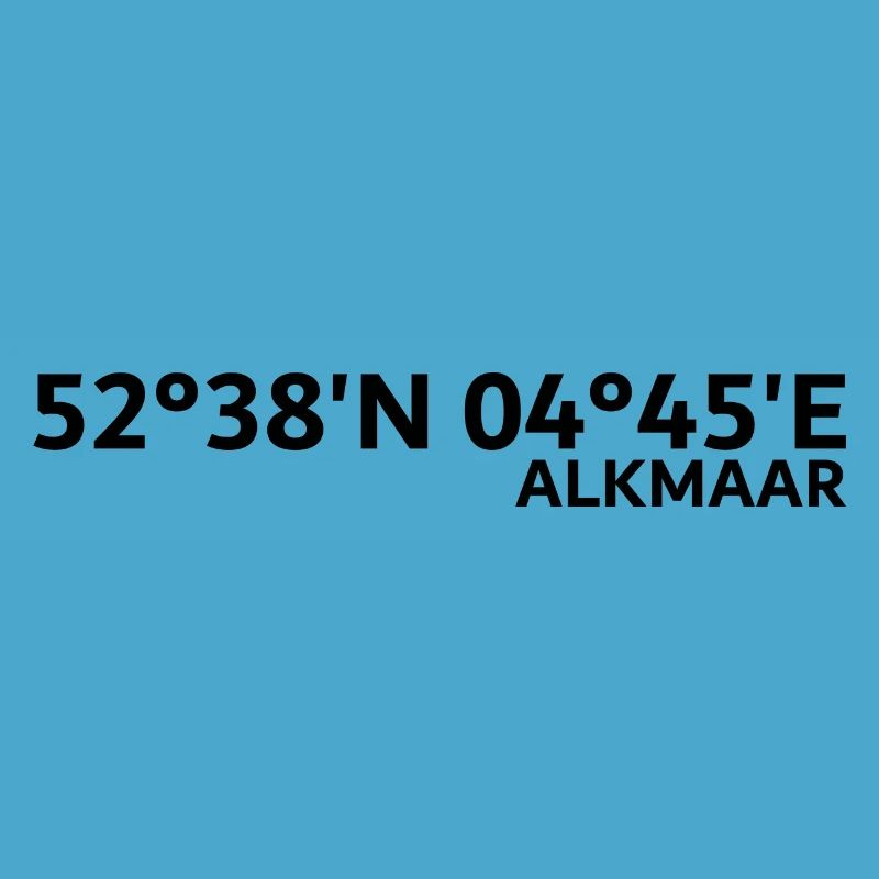 Alkmaar coordinates