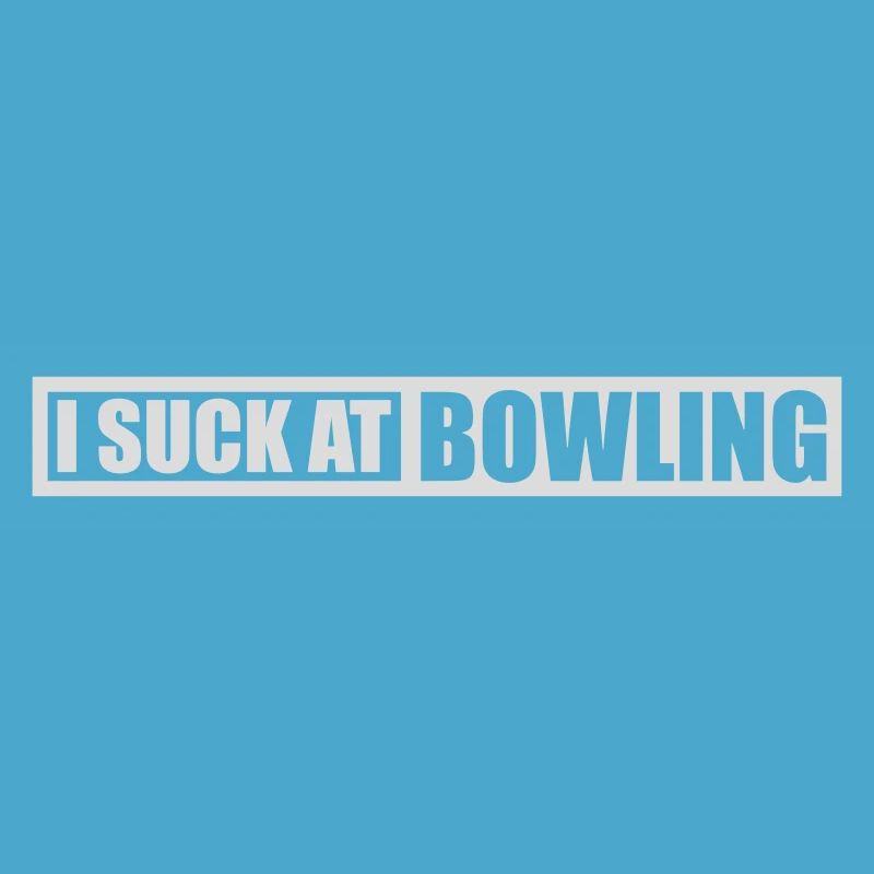 I suck at bowling