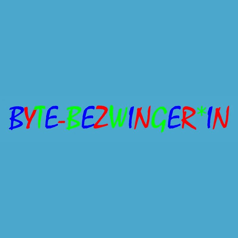 Byte Conqueror – Typographie colorée