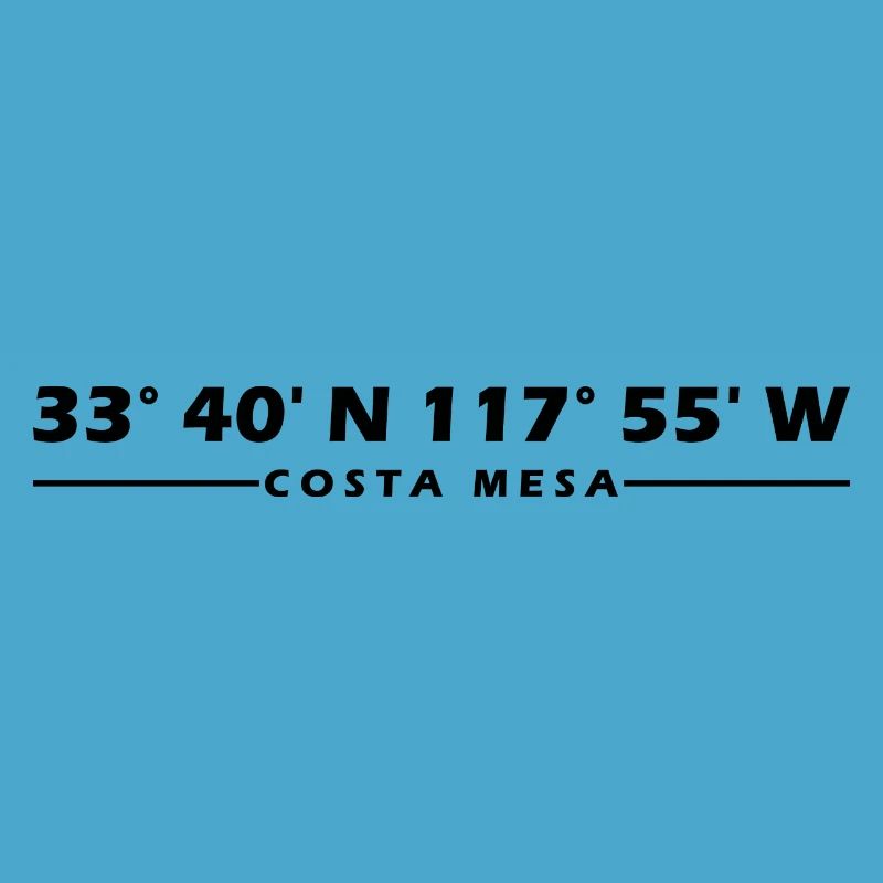 Costa Mesa Coordinates