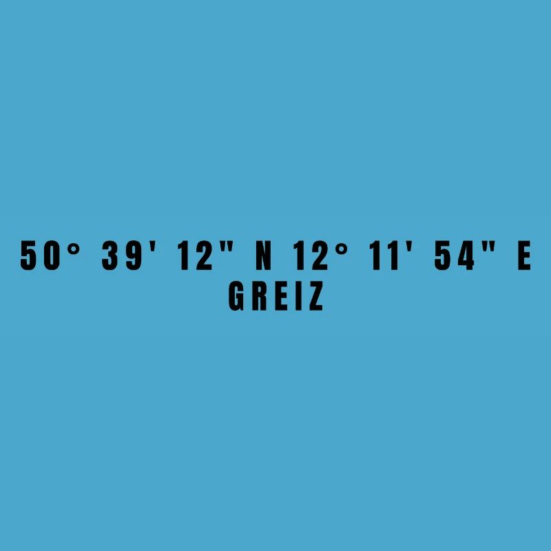 Greiz, Thuringia Coordinates
