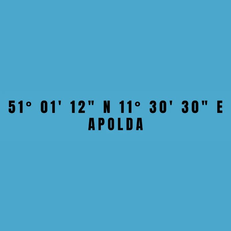 Apolda, Thuringia Coordinates