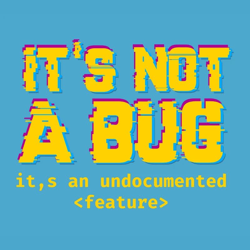 It's not a bug it's an undocumented feature
