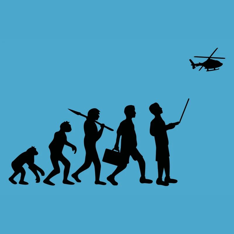 Evolution remote controlled model helicopter