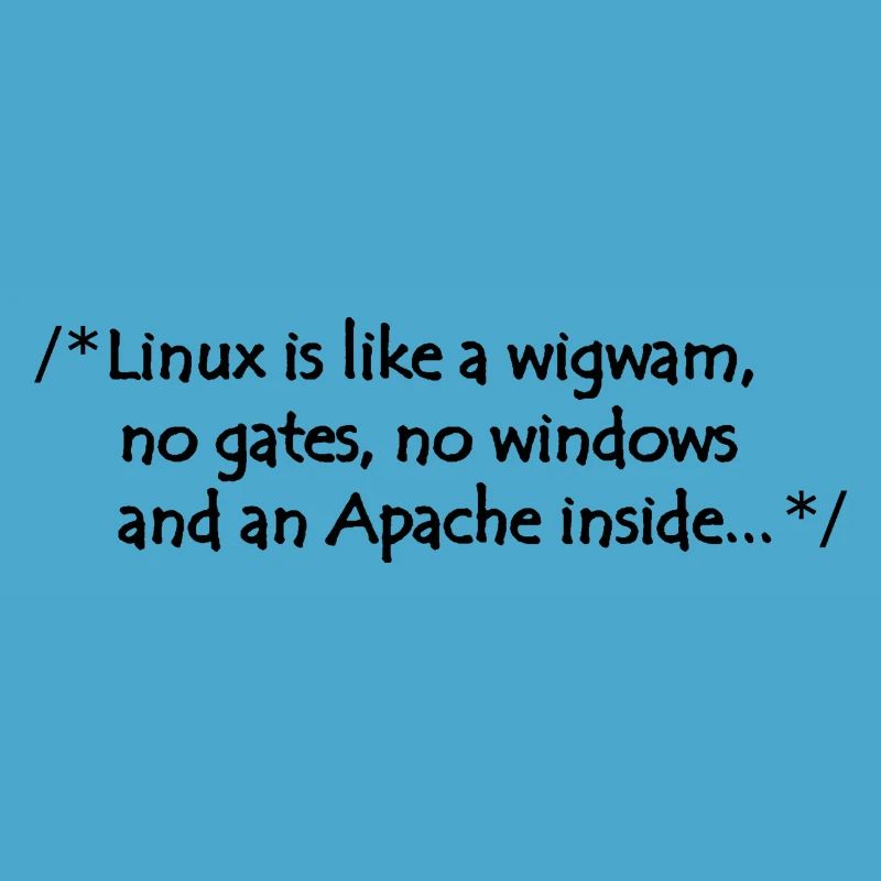 Linux est comme un tipi