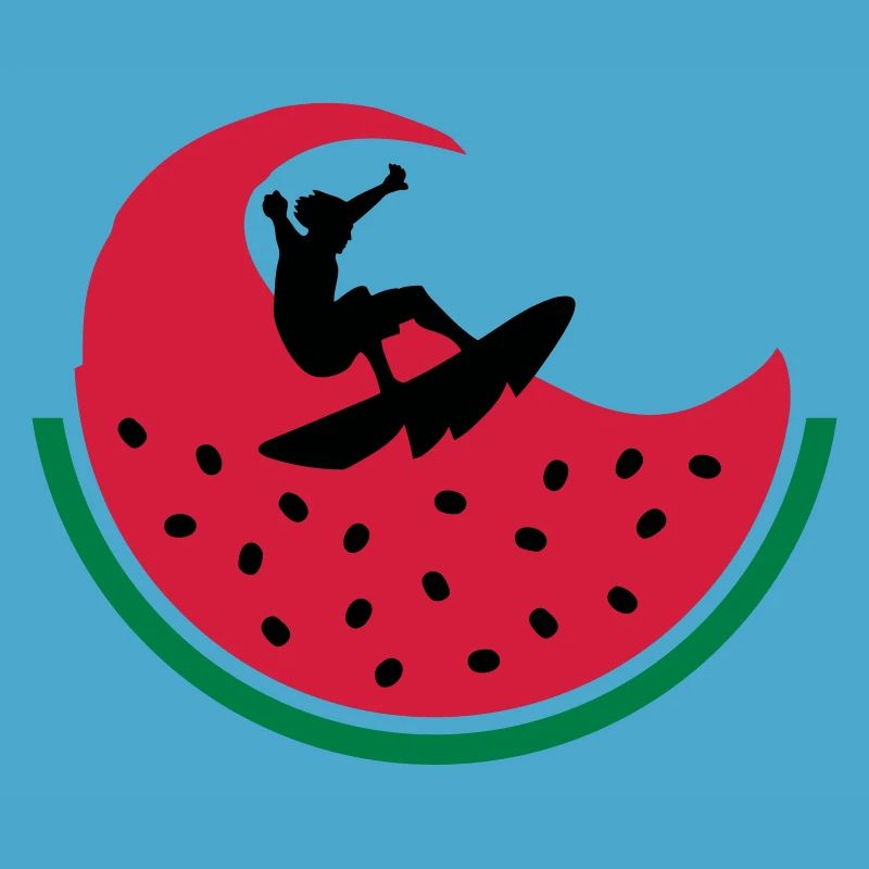 Surfeur de pastèque