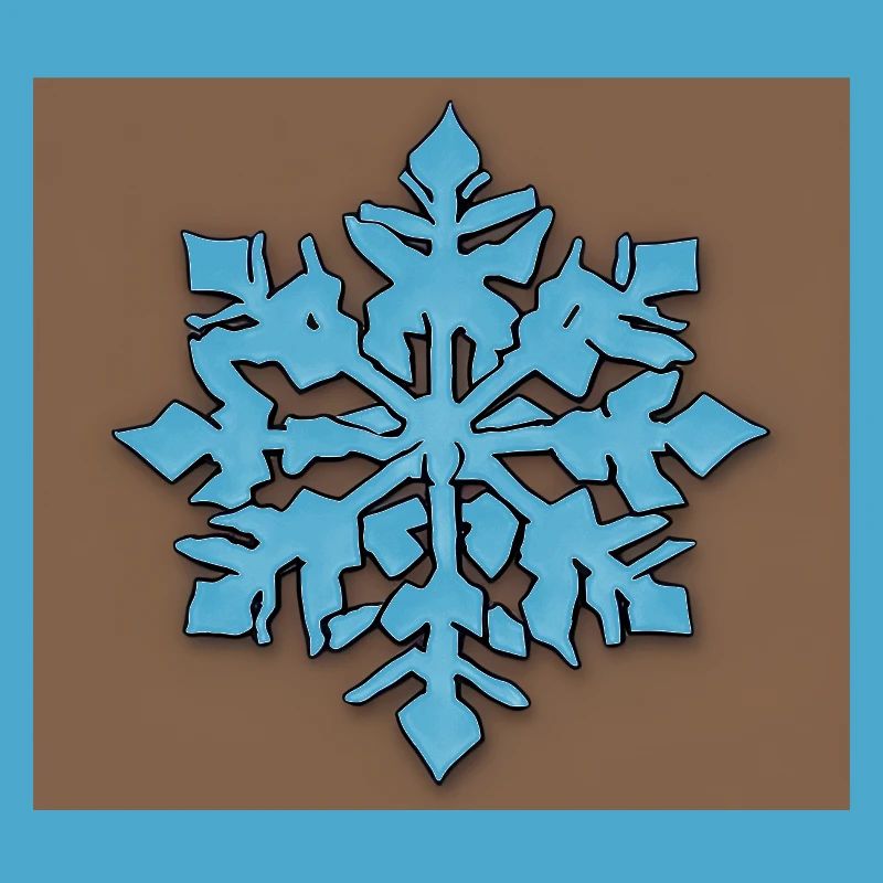 Snowflake pattern