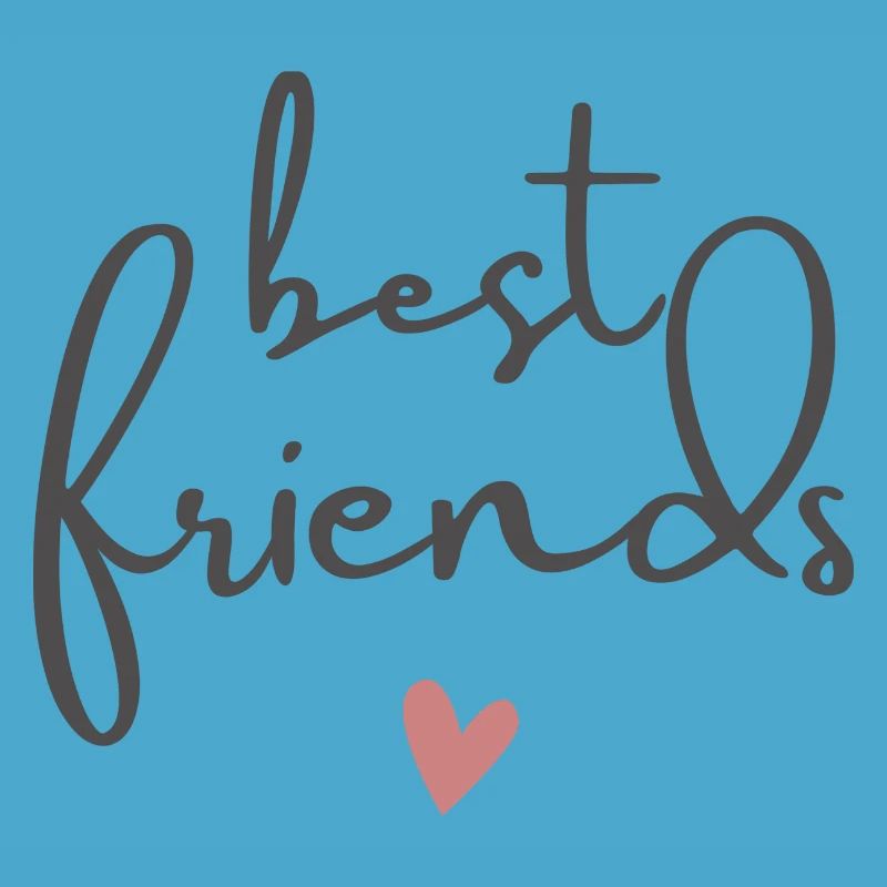 BFF best frieds forever Spruch