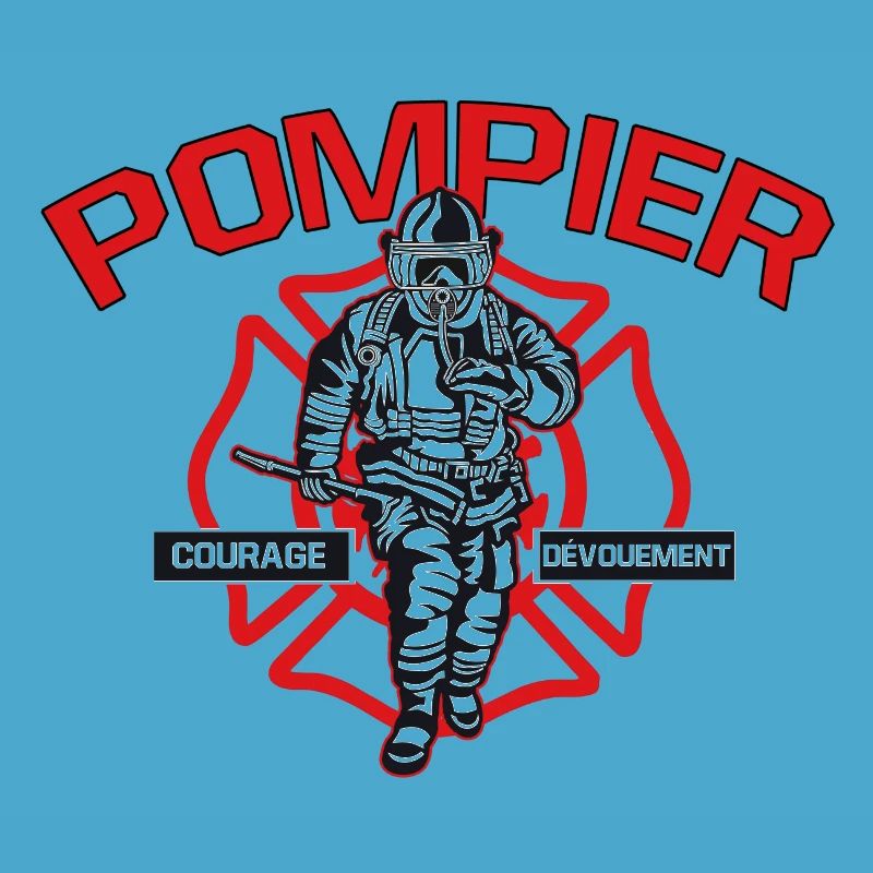 POMPIER courage dévouement