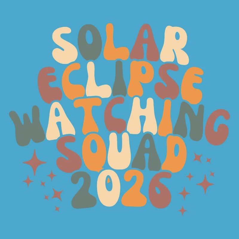 Solar Eclipse Watching Squad 2026