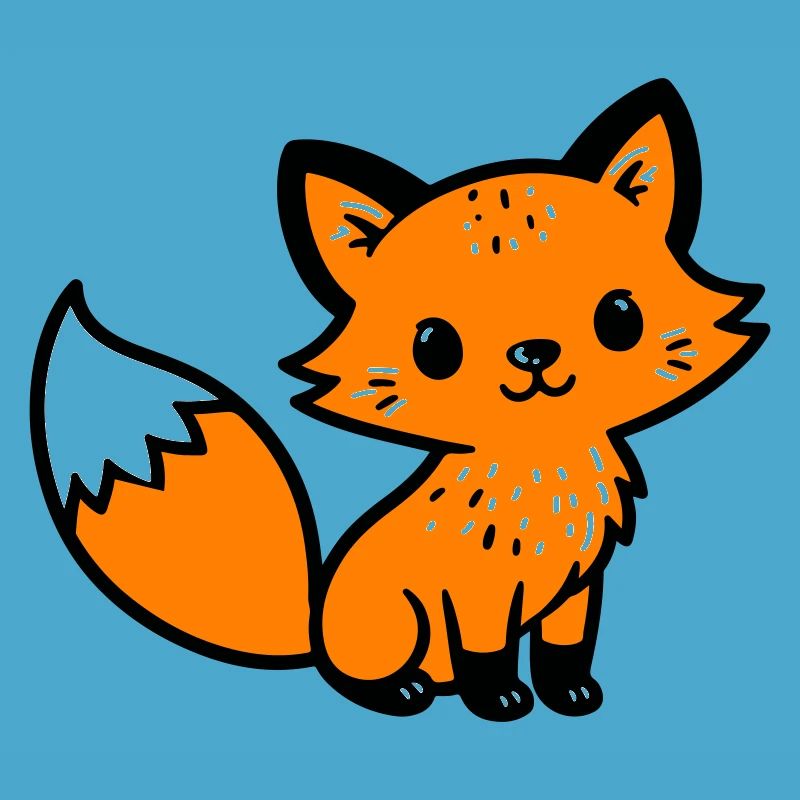 Fox Cute Comic