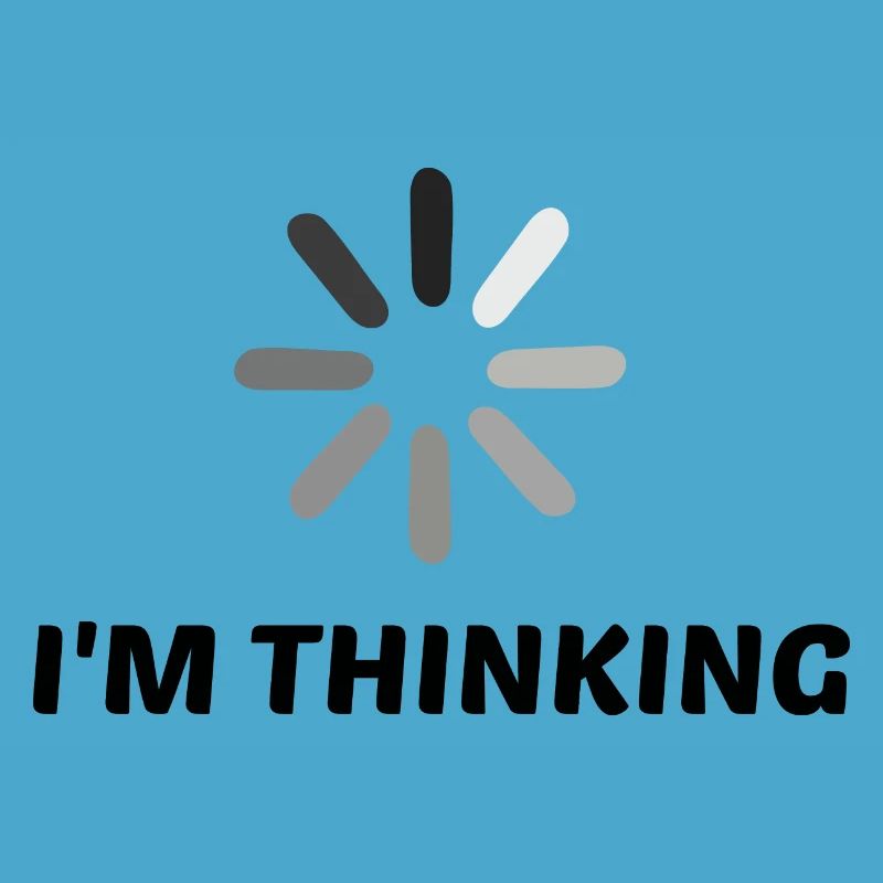 I'm Thinking Coder Software Developer Programmer N