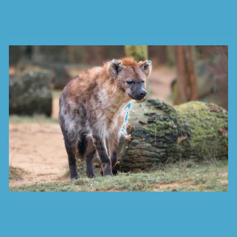 Hyäne oder Hyäne oder Harpyie (auf Deutsch Hyäne) Hyäne