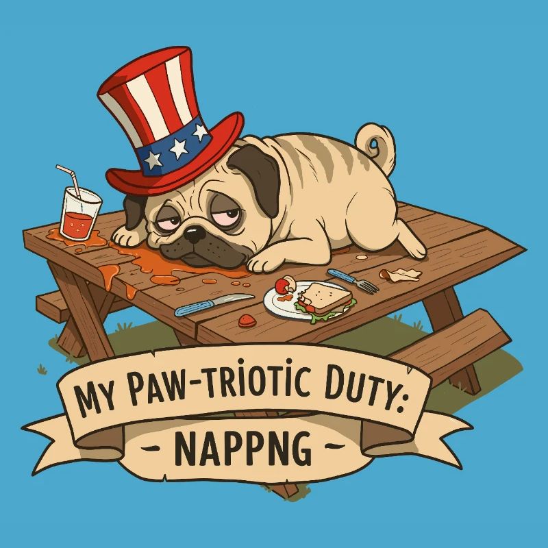Mops Nickerchen