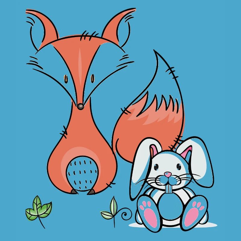 Fox and Rabbit