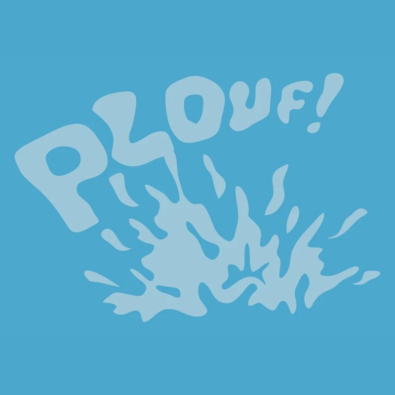 ploufe eclaboussure eau flotte 2803)