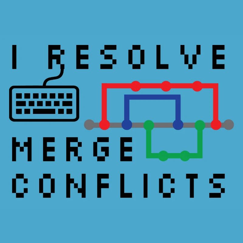 I Resolve Merge Conflicts Coding Programming Devel
