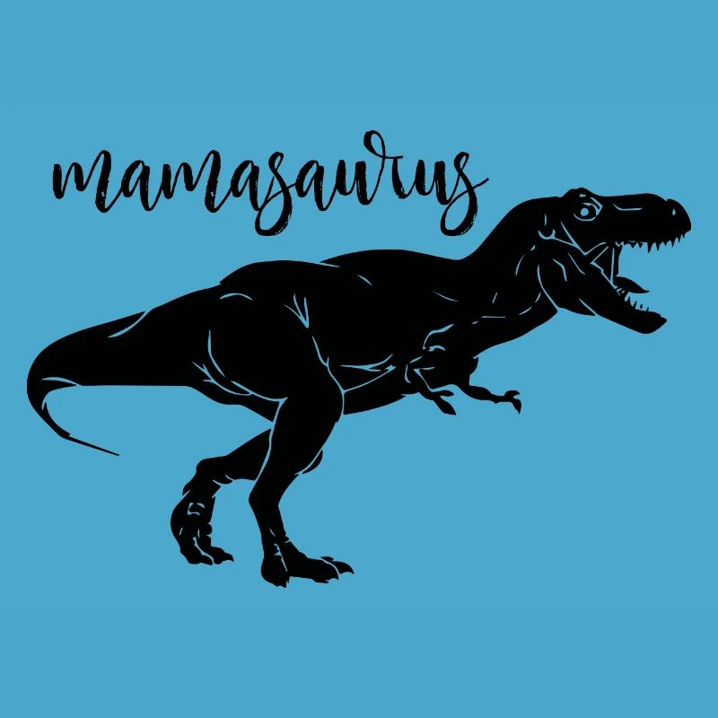 Mamasaurus Mutter Dino T-Rex Mom Dinosaurier Mama