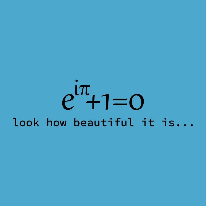 Euler's formula look how beautiful math gift