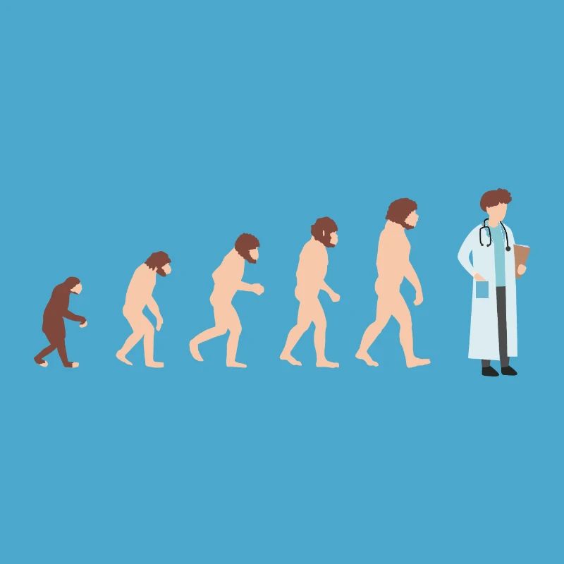 Evolution doctor doctor Funny gift idea